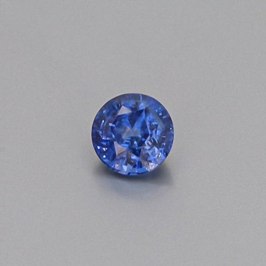 Natural Heated Blue Sapphire Round Shape 5.04 Carats With GIA Report