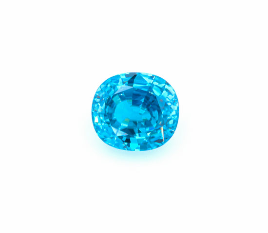 Natural Blue Zircon Oval Shape 17.20 Carats