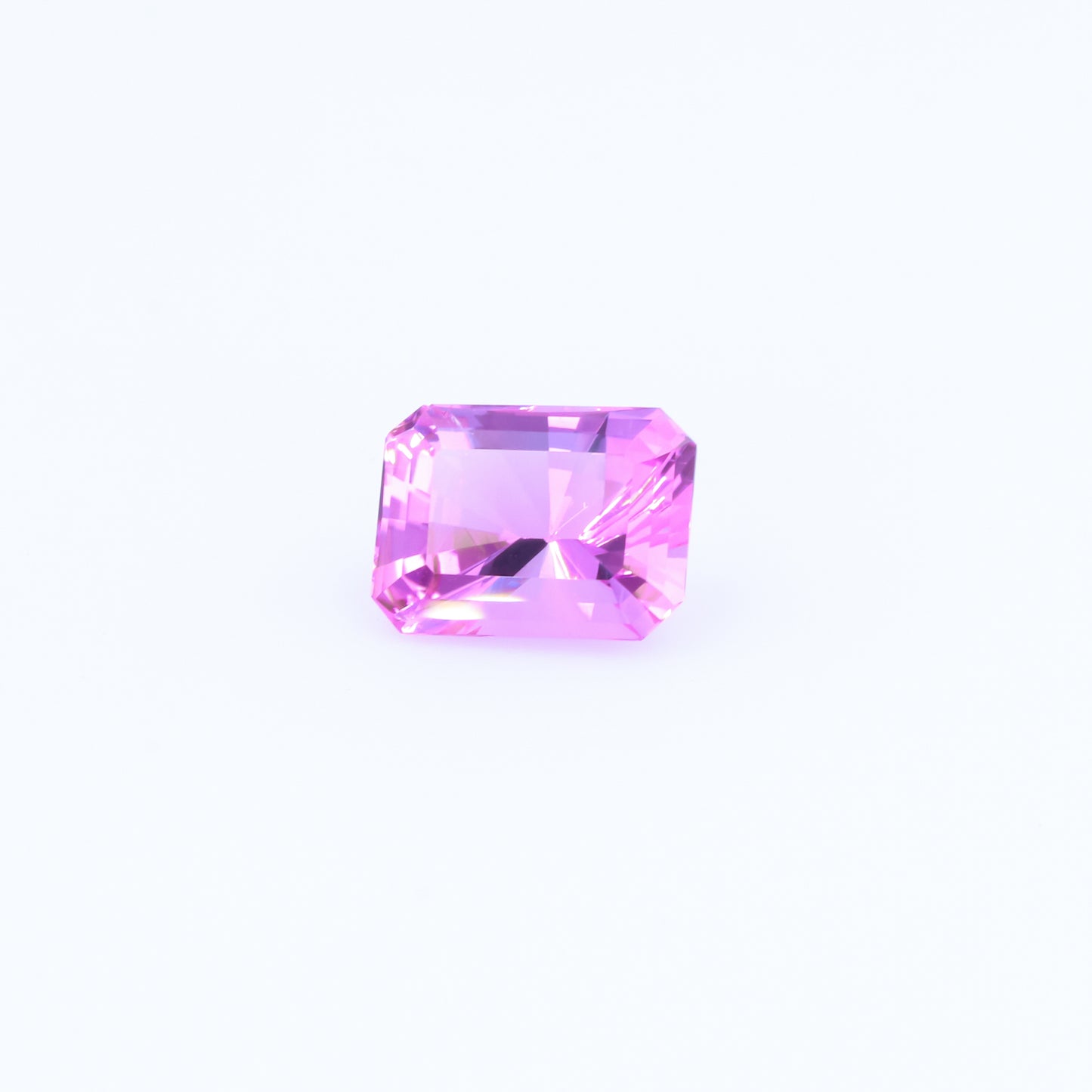 Natural Unheated Purplish Pink Topaz Octagonal Shape 6.19 Carats With GIA Report