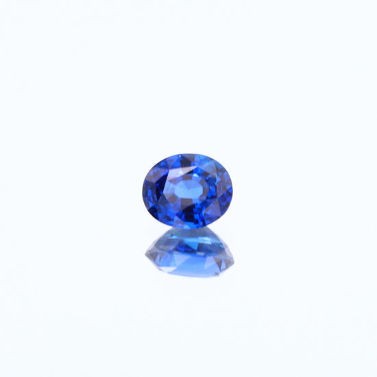 Natural Heated Blue Sapphire Oval Shape 3.45ct With GIA Report
