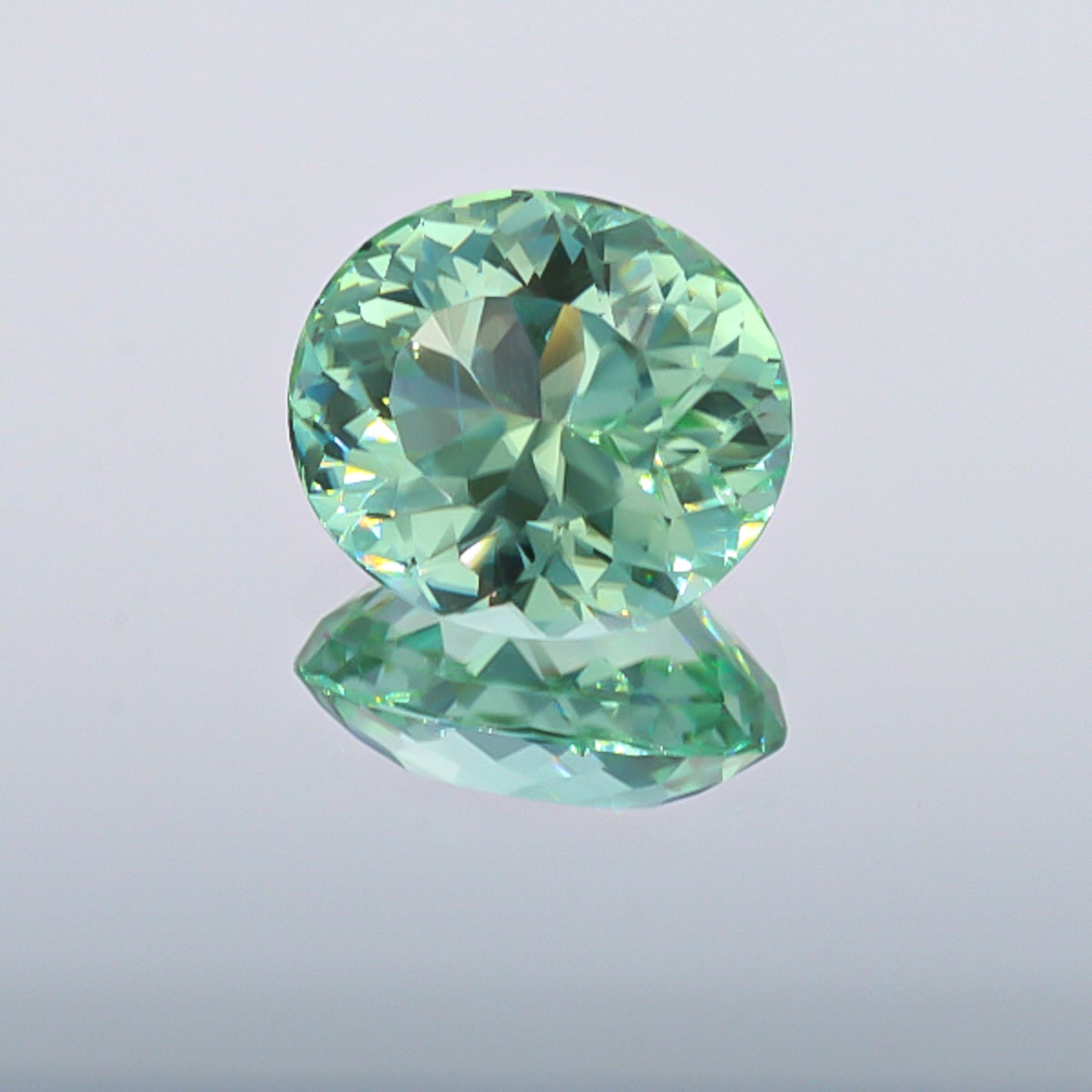 Natural Mint Tourmaline 17.73 Carats