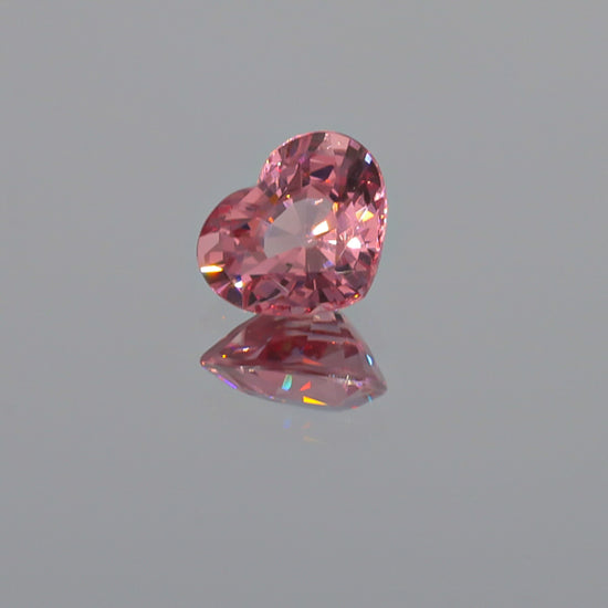 Natural Heart Peach Garnet 5.27 Carats