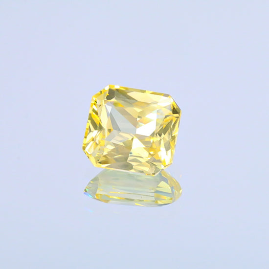 Natural Unheated Yellow Sapphire 11.52 Carats With GIA Report