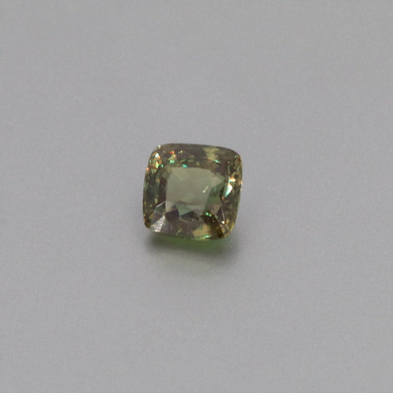 Natural Alexandrite Yellow Greenish Changing to Brownish Purple Cushion Shape 3.05ct With GIA Report