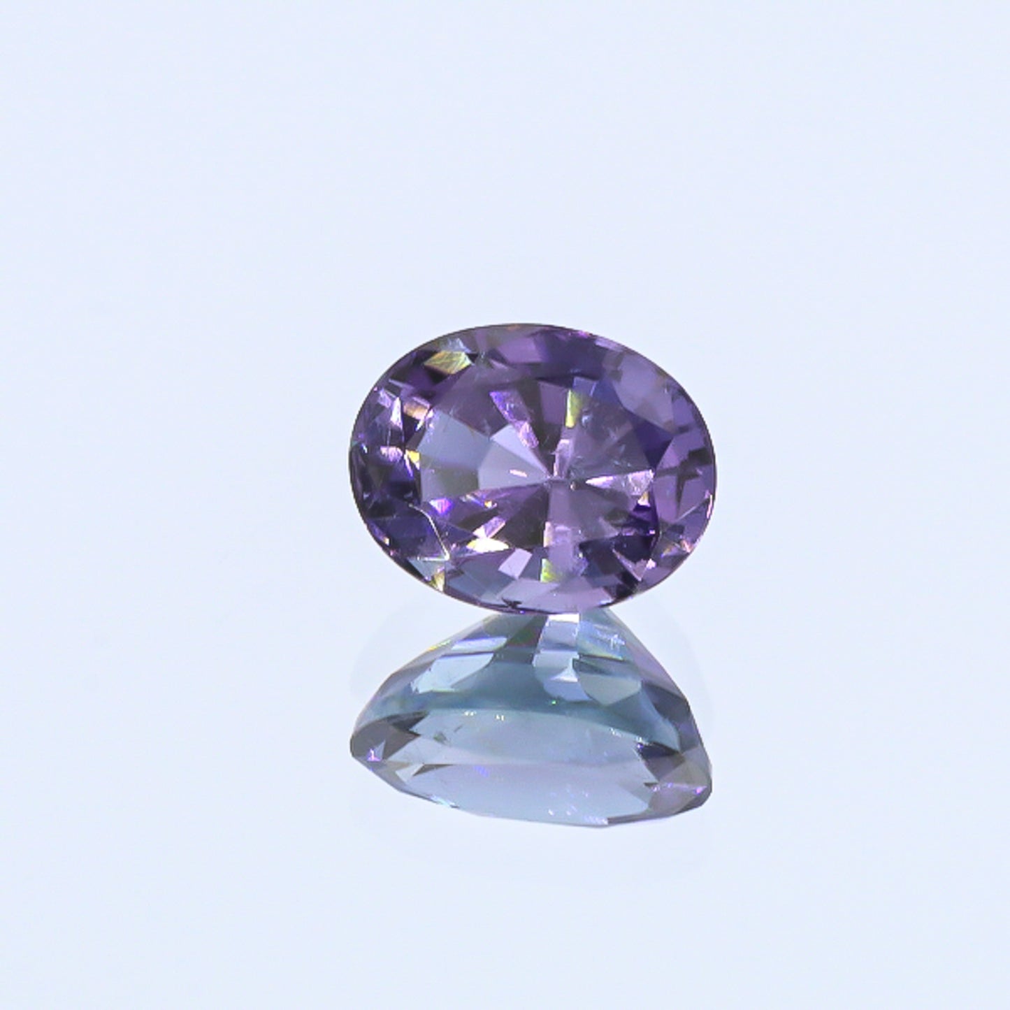 Natural Copper Bearing Tourmaline Purple Changing to Grayish Blue 6.07 Carats With GIA Report