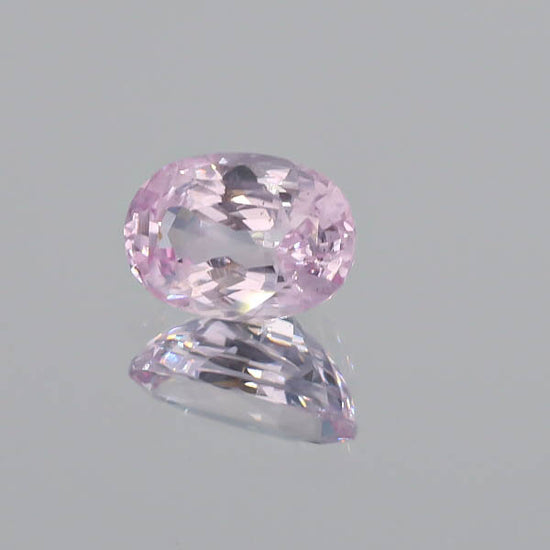 Natural Unheated Ceylon Pink Sapphire Oval Shape 5.58ct With GUBELIN Report