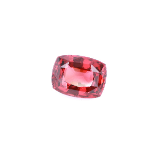 Natural Unheated Orange Spinel Orange Red Color Cushion Shape 8.39ct With GIA Report