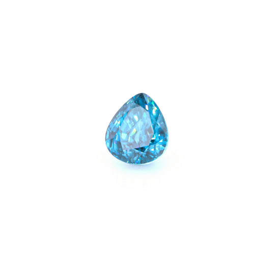 Natural Blue Zircon Pear Shape 13.49 Carats