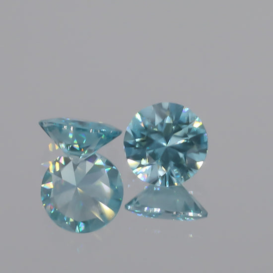 Natural Blue Zircon 5.58 Carats