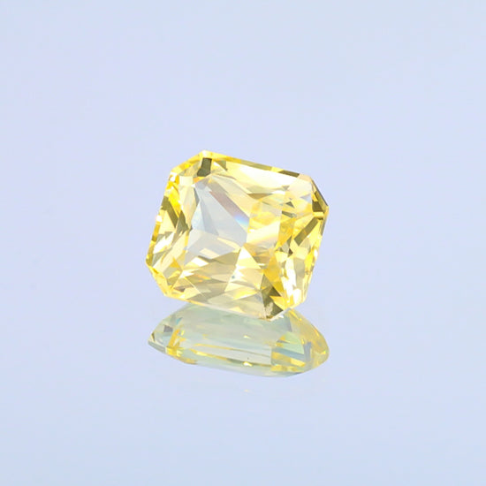 Natural Unheated Yellow Sapphire 11.52 Carats With GIA Report