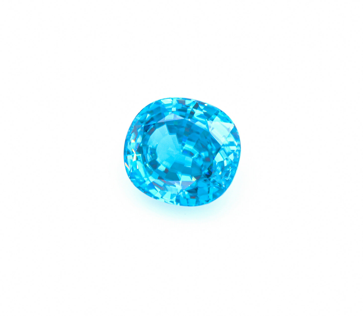Natural Blue Zircon Oval Shape 17.20 Carats