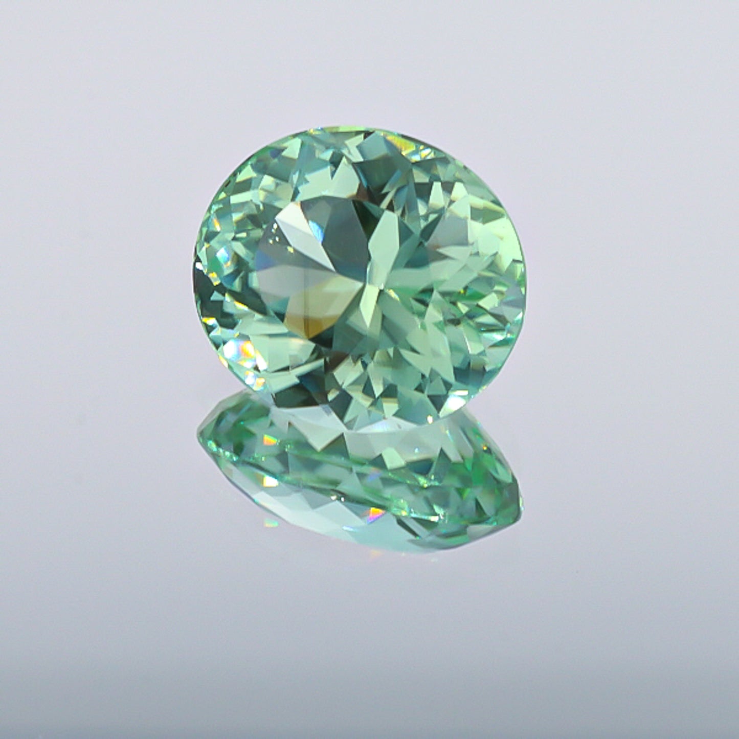 Natural Mint Tourmaline 17.73 Carats