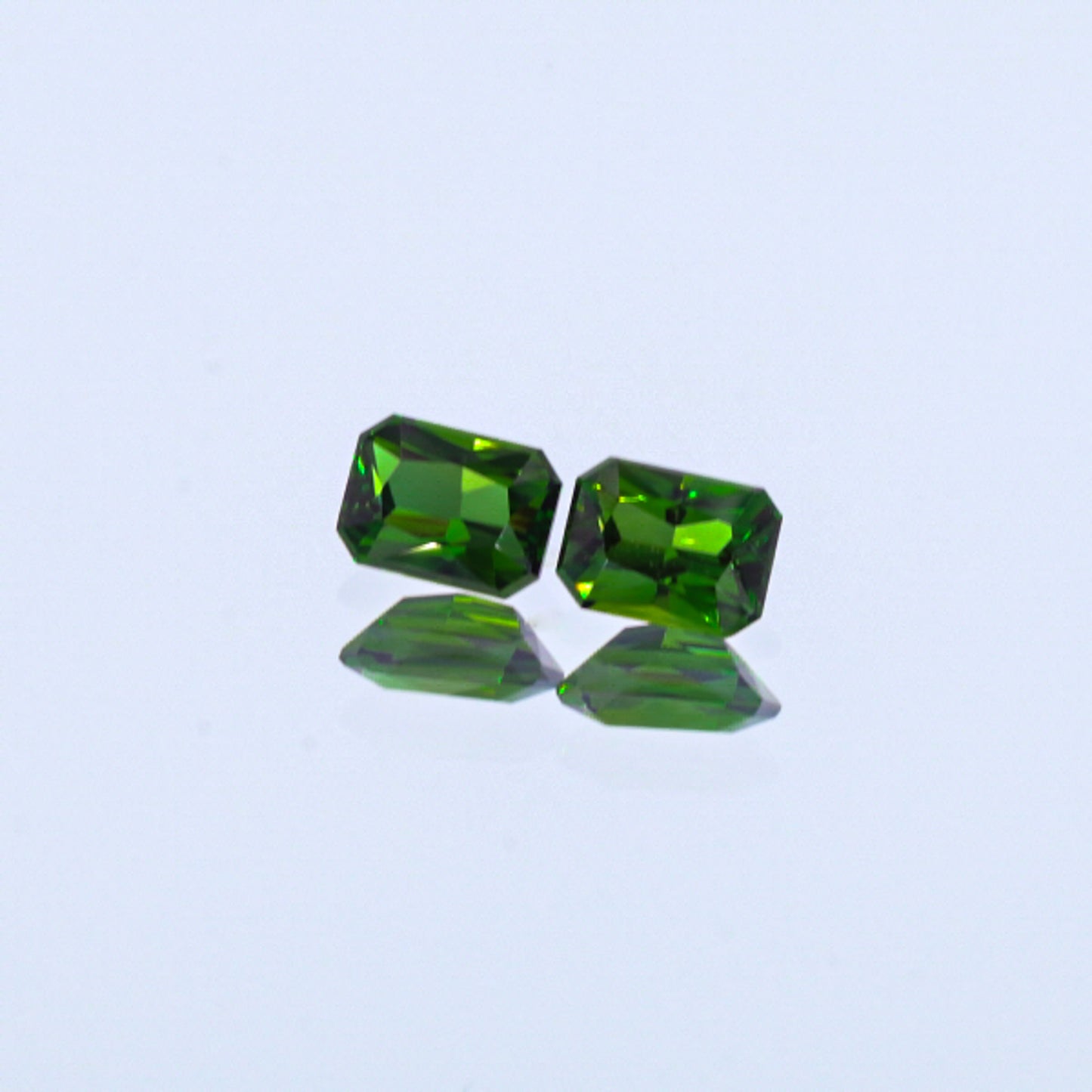 Natural Chrome Tourmaline Pair 2.39 Carats