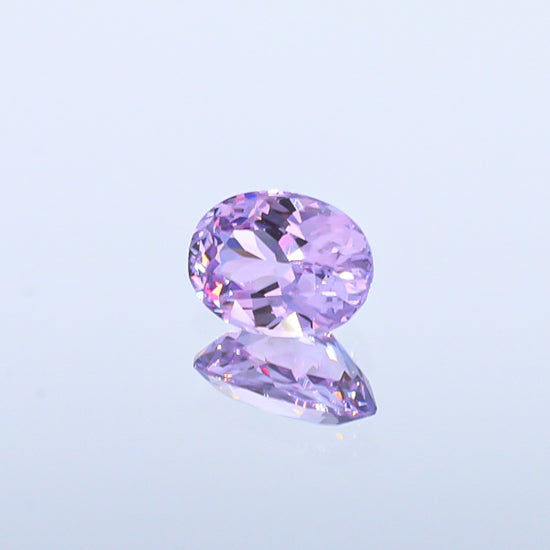 Natural Unheated Purple Zoisite Oval Shape 2.66 Carats With GIA Report