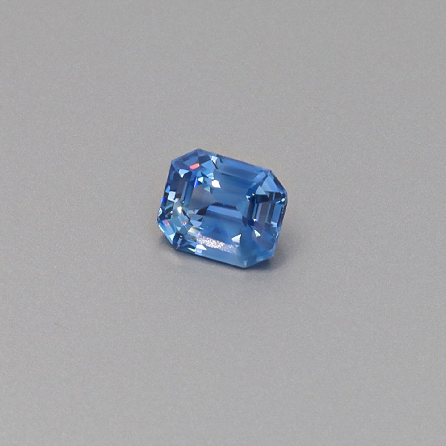 Natural Unheated Blue Sapphire Octagonal Shape 3.58ct With GIA Report