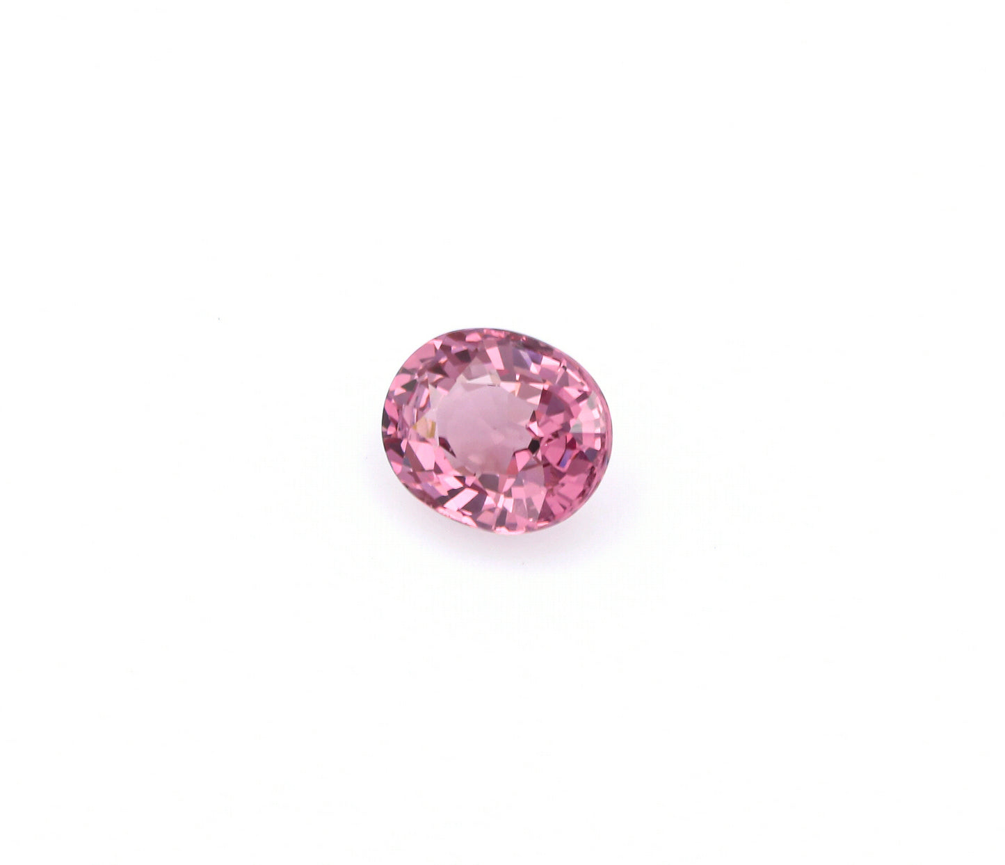 Natural Peach Garnet Oval Shape 3.49 Carats