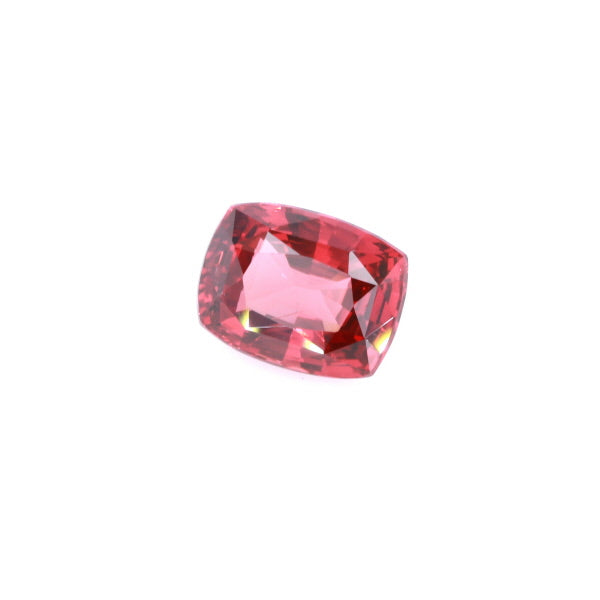 Natural Unheated Orange Spinel Orange Red Color Cushion Shape 8.39ct With GIA Report