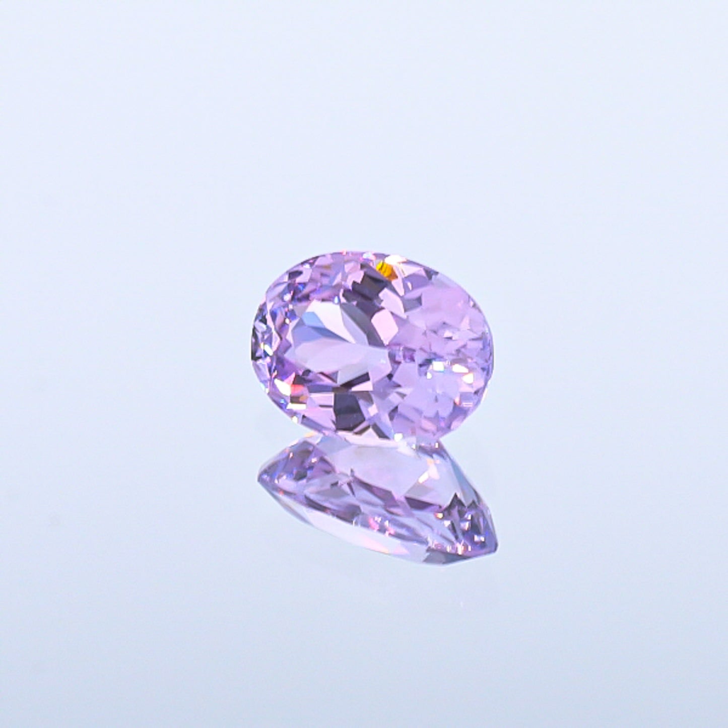 Natural Unheated Purple Zoisite Oval Shape 2.66 Carats With GIA Report