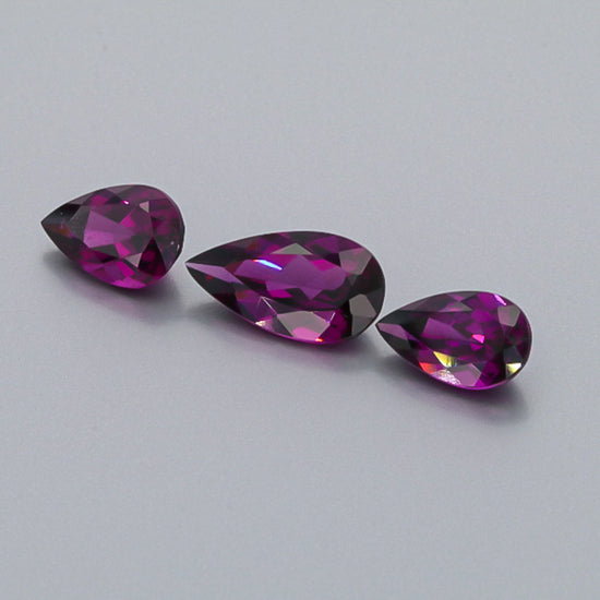 Natural Purple Garnet Set 14.20 Total Carat