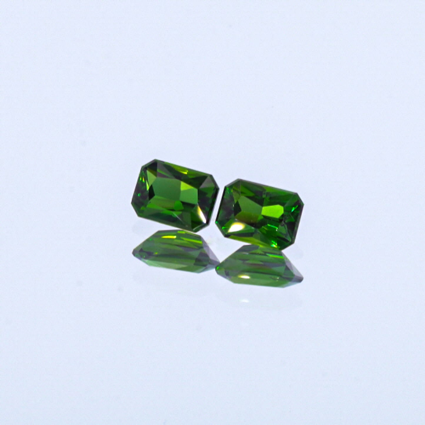 Natural Chrome Tourmaline Pair 2.39 Carats