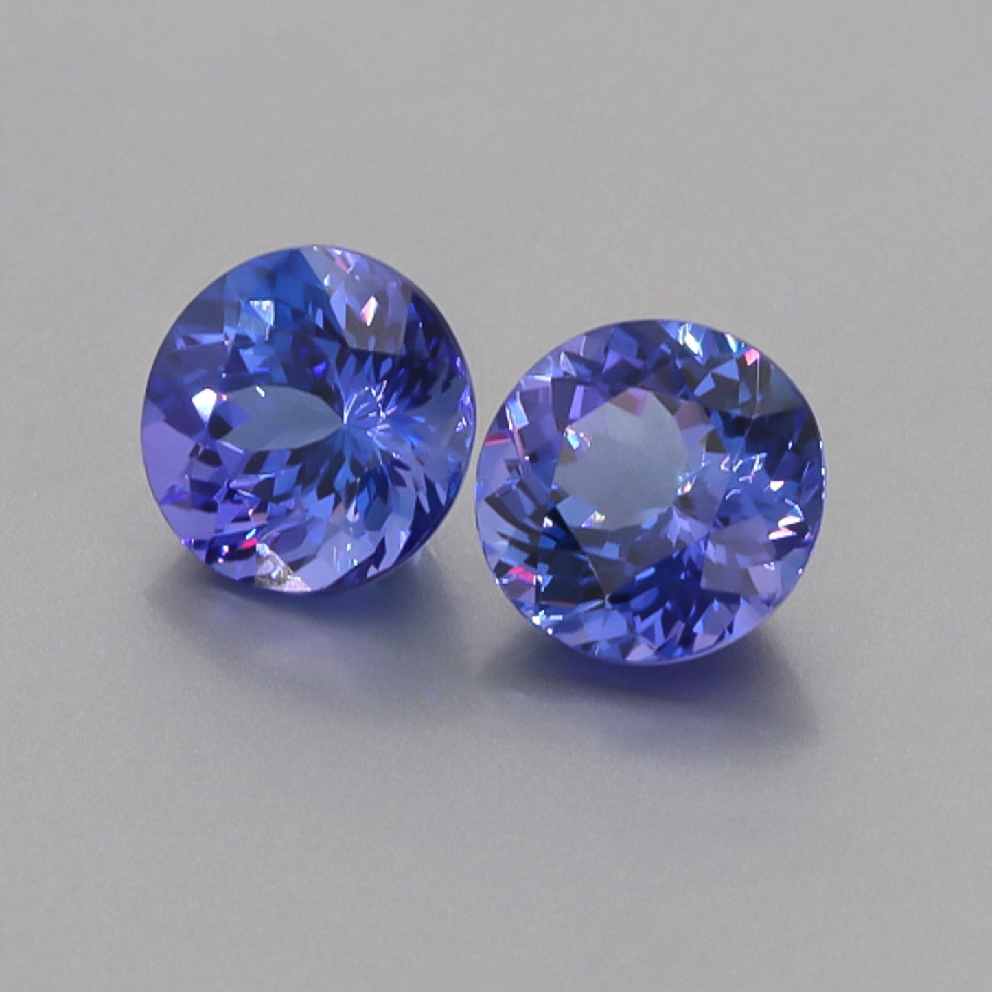 Natural Tanzanite Pair 10.97 Total Carats