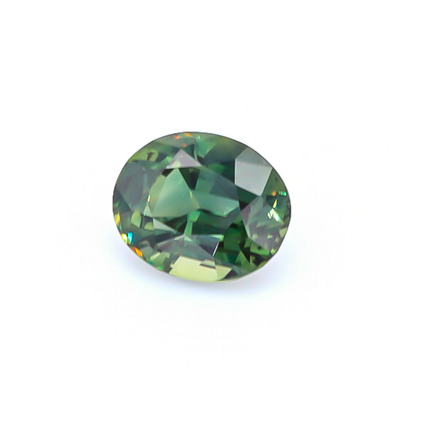 Natural Green Sapphire 7.44 Carats