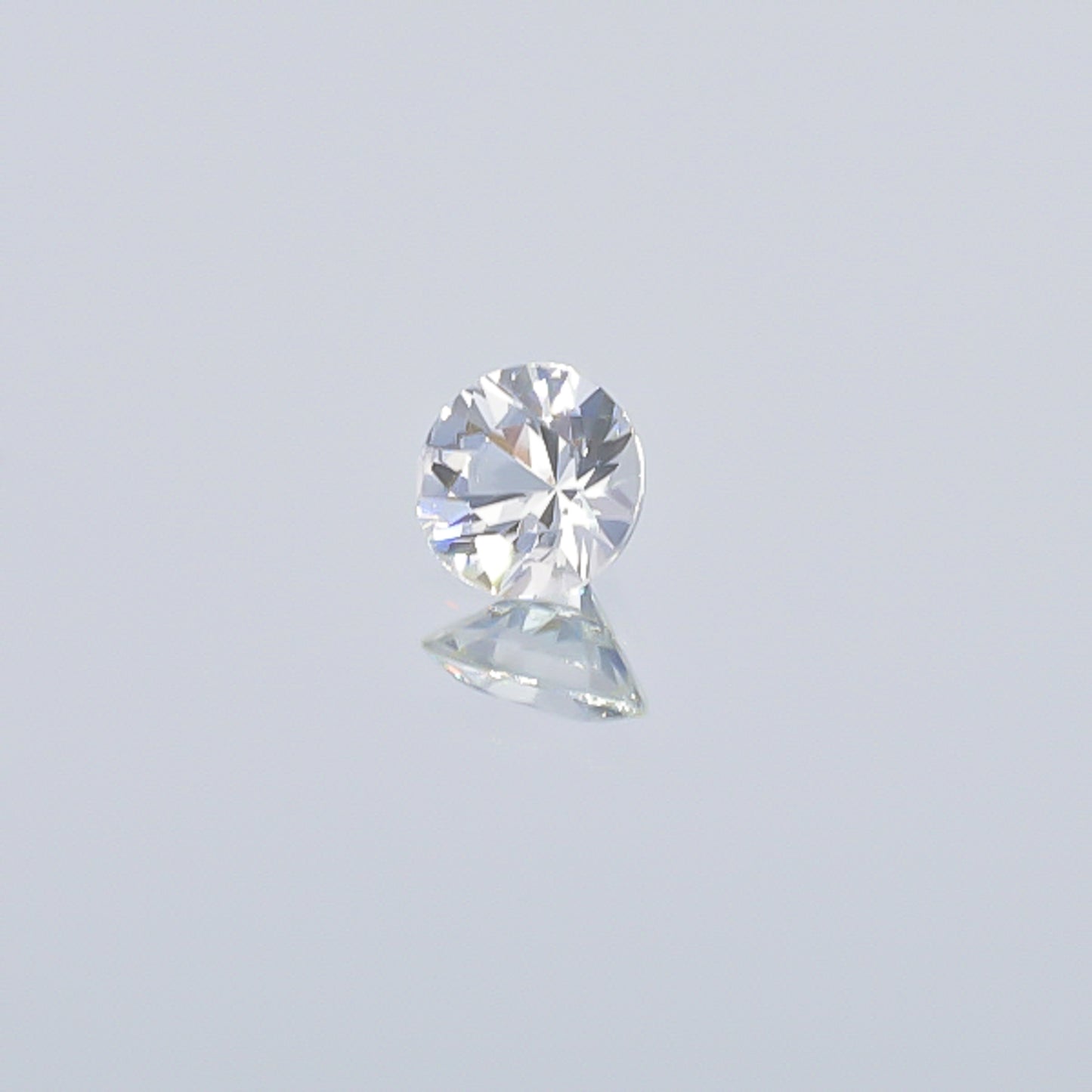 Natural Unheated White Sapphire 2.08 Carats With GIA Report