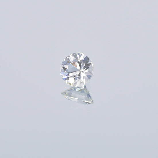 Natural Unheated White Sapphire 2.08 Carats With GIA Report