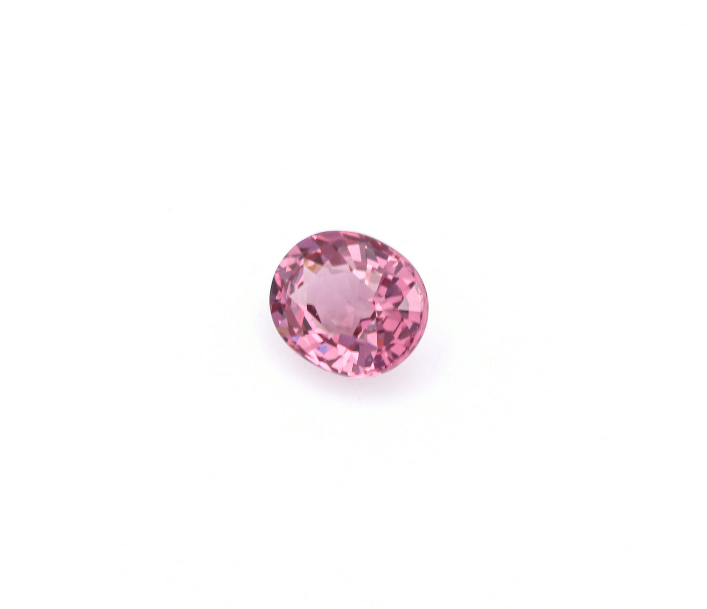 Natural Peach Garnet Oval Shape 3.49 Carats