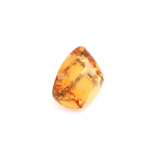 Natural Unheated Yellow Orange Imperial Topaz  Cushion Shape 42.72ct With GIA Report