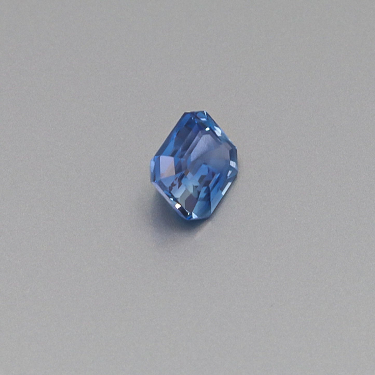 Natural Unheated Blue Sapphire Octagonal Shape 3.58ct With GIA Report
