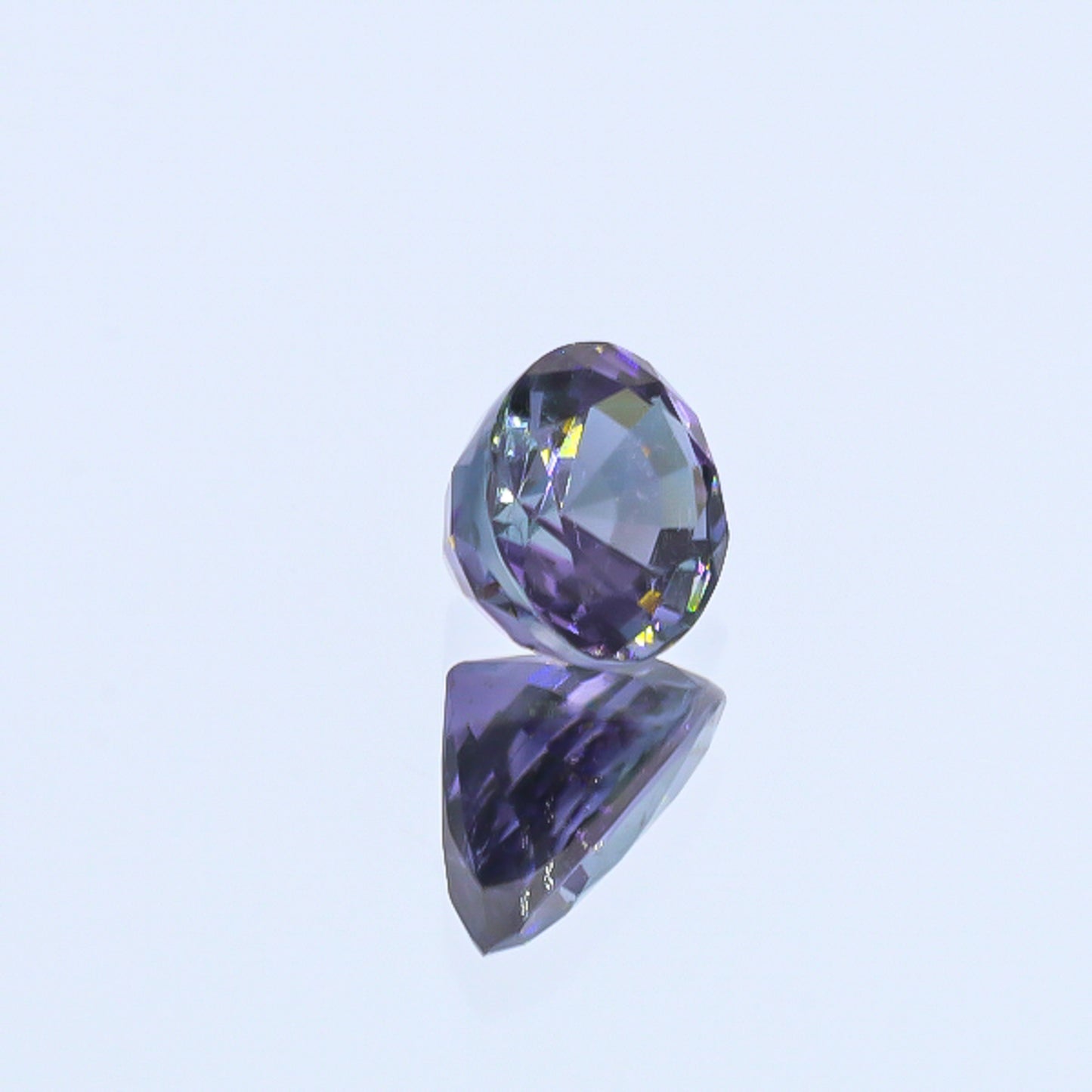 Natural Copper Bearing Tourmaline Purple Changing to Grayish Blue 6.07 Carats With GIA Report