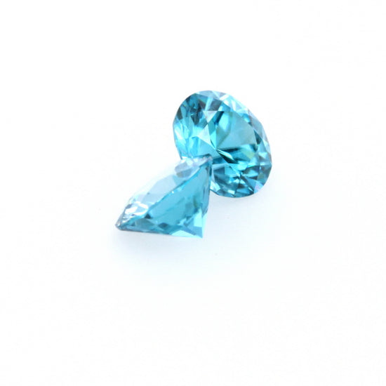 Natural Zircon Blue Color Round Shape 5.60ct