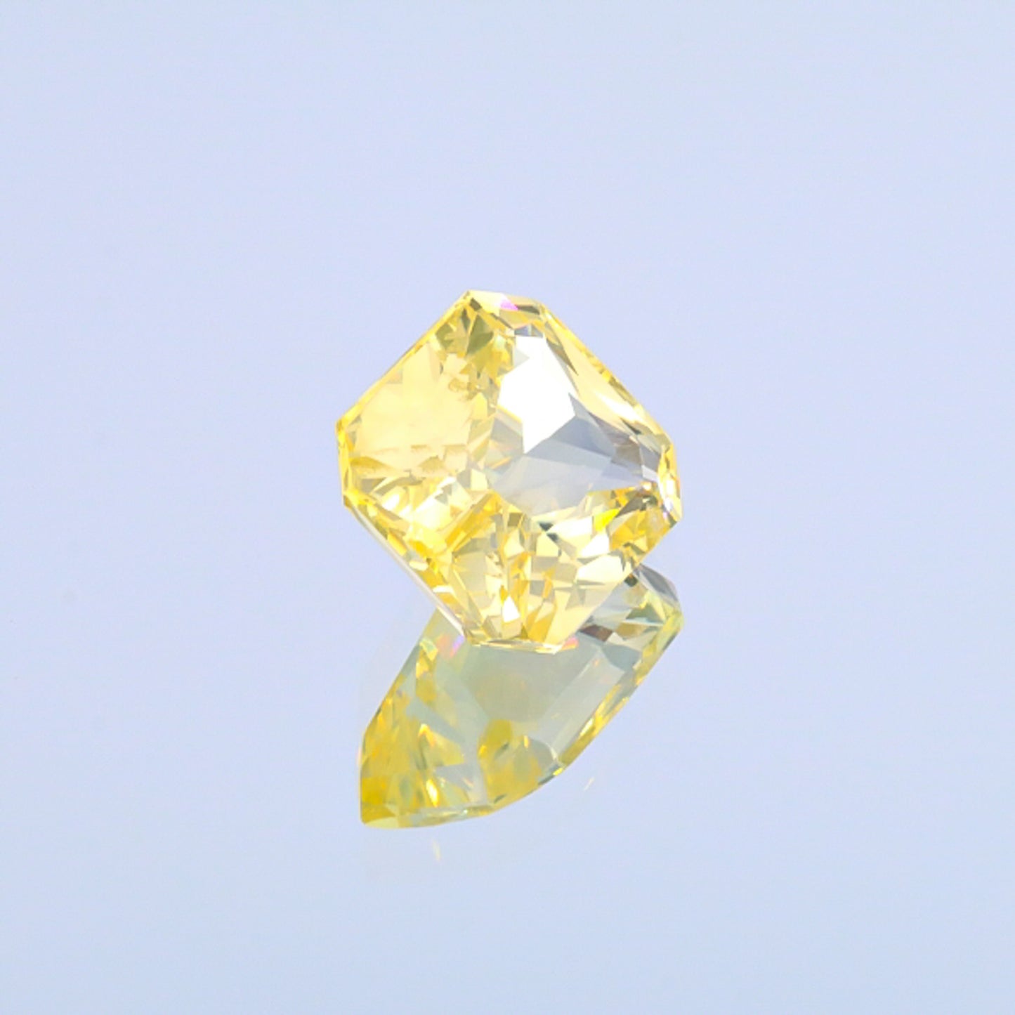 Natural Unheated Yellow Sapphire 11.52 Carats With GIA Report