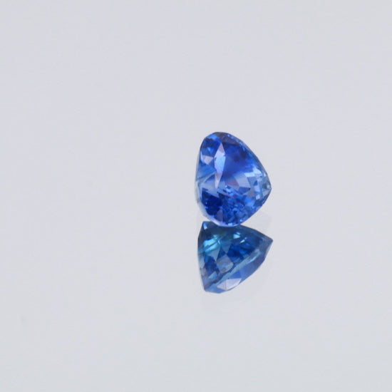 Natural Unheated Blue Sapphire Heart Shape 4.34 Carats With GIA Report