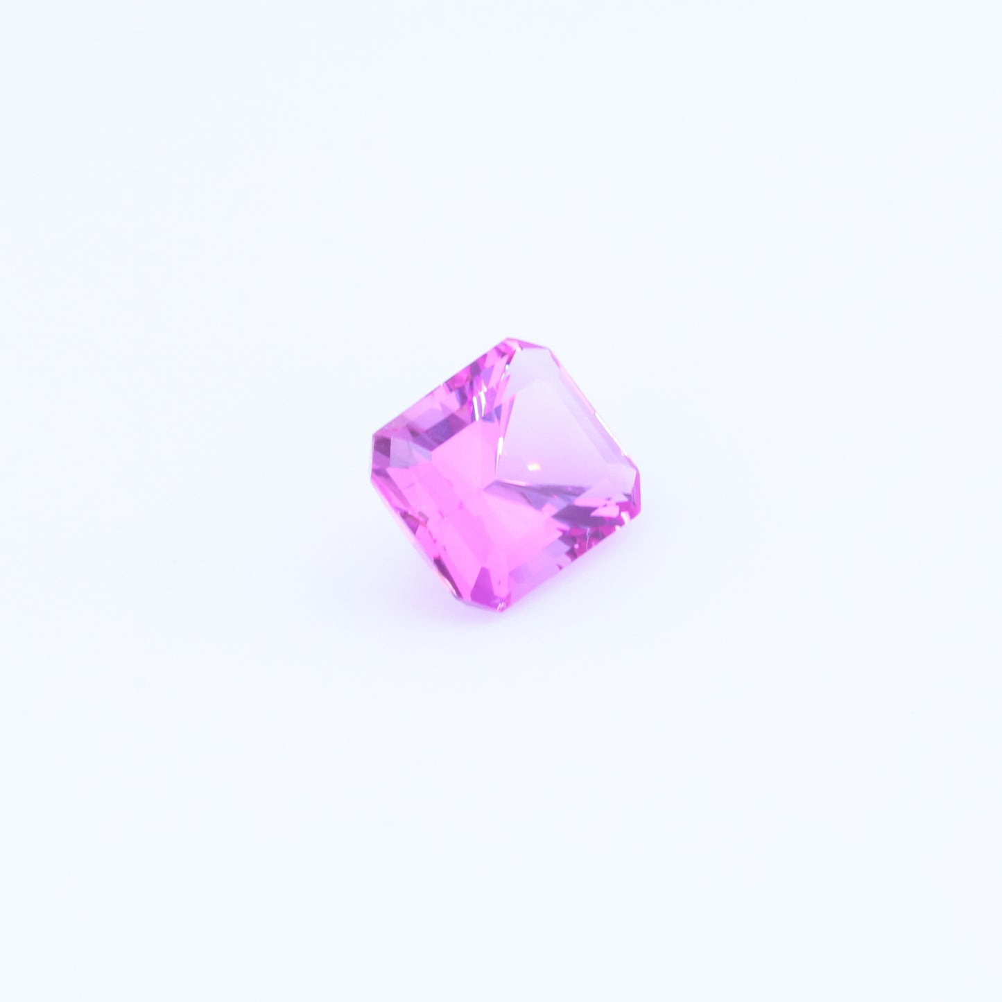 Natural Unheated Purplish Pink Topaz Octagonal Shape 6.19 Carats With GIA Report