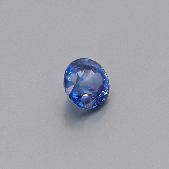 Natural Heated Blue Sapphire Round Shape 5.04 Carats With GIA Report