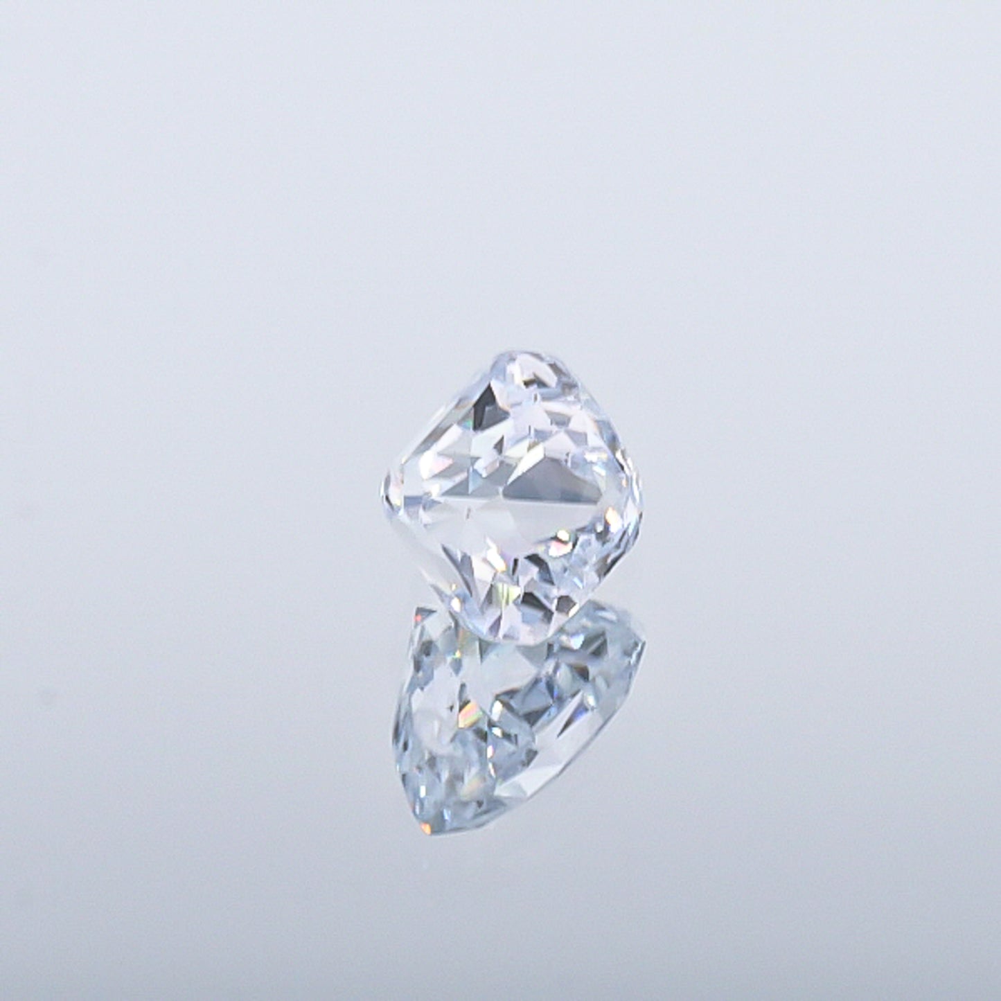 Natural Unheated White Sapphire Square Shape 3.09 Carat With GIA Report