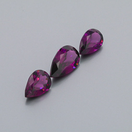 Natural Purple Garnet Set 14.20 Total Carat