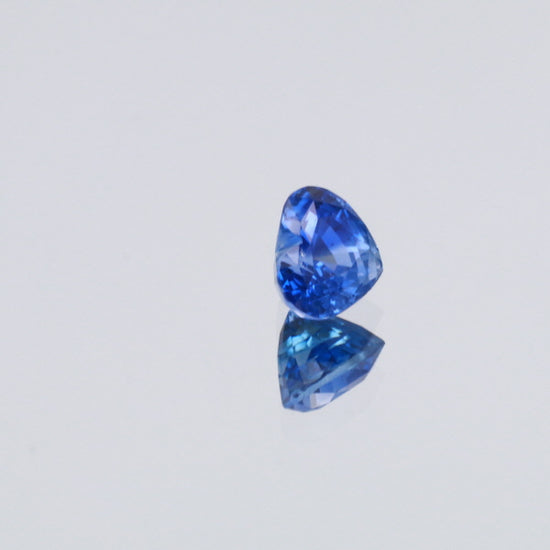 Natural Unheated Blue Sapphire Heart Shape 4.34 Carats With GIA Report