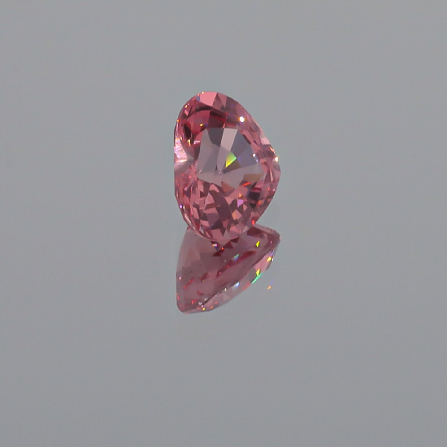 Natural Heart Peach Garnet 5.27 Carats