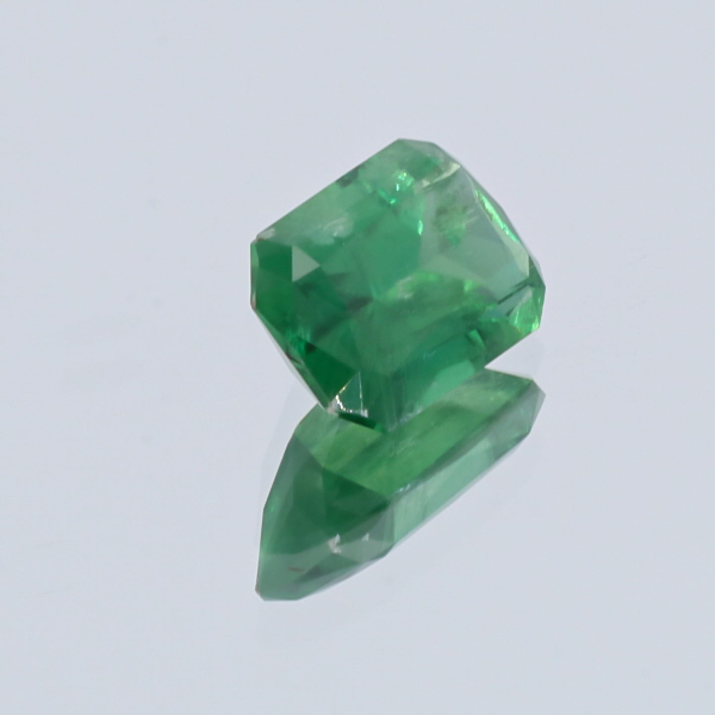 Natural Unheated Rare Green Kyanite Emerald Shape 10.98 Carats With GRS Report