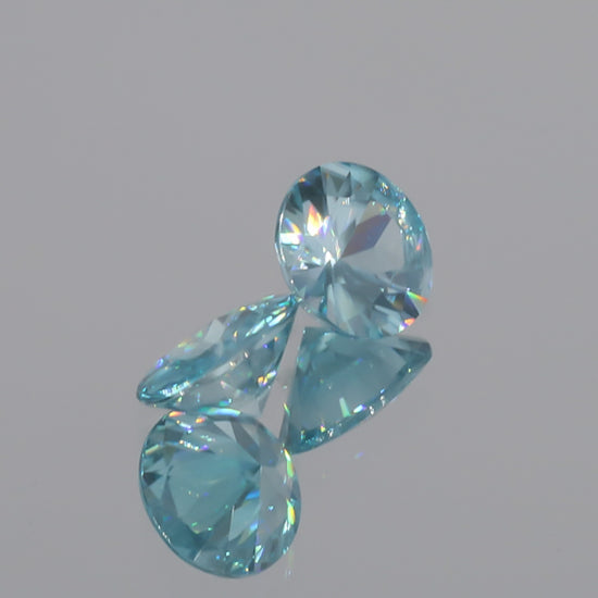 Natural Blue Zircon 5.58 Carats