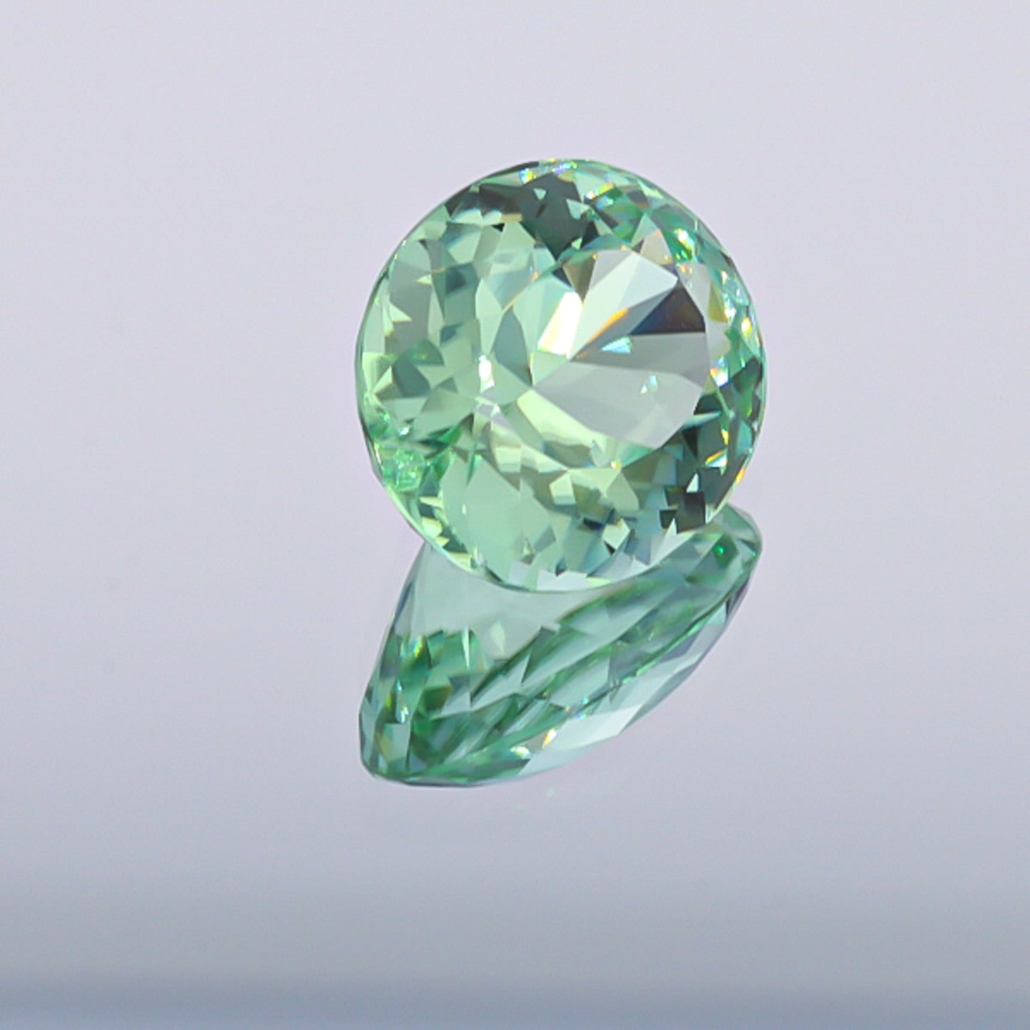 Natural Mint Tourmaline 17.73 Carats