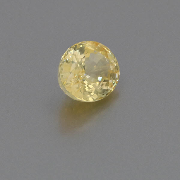 Natural Unheated Yellow Sapphire 11.67 Carats With GIA Report