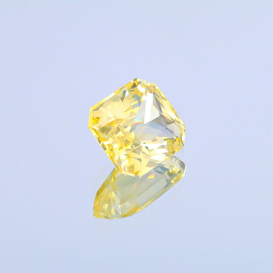 Natural Unheated Yellow Sapphire 11.52 Carats With GIA Report