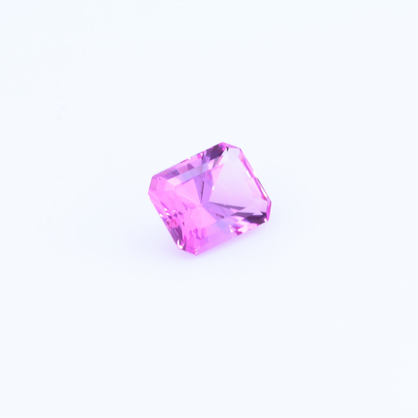 Natural Unheated Purplish Pink Topaz Octagonal Shape 6.19 Carats With GIA Report