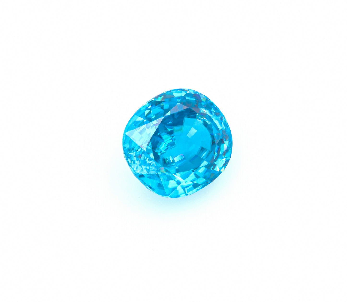 Natural Blue Zircon Oval Shape 17.20 Carats