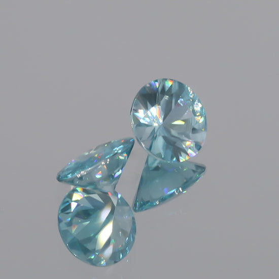 Natural Blue Zircon 5.58 Carats