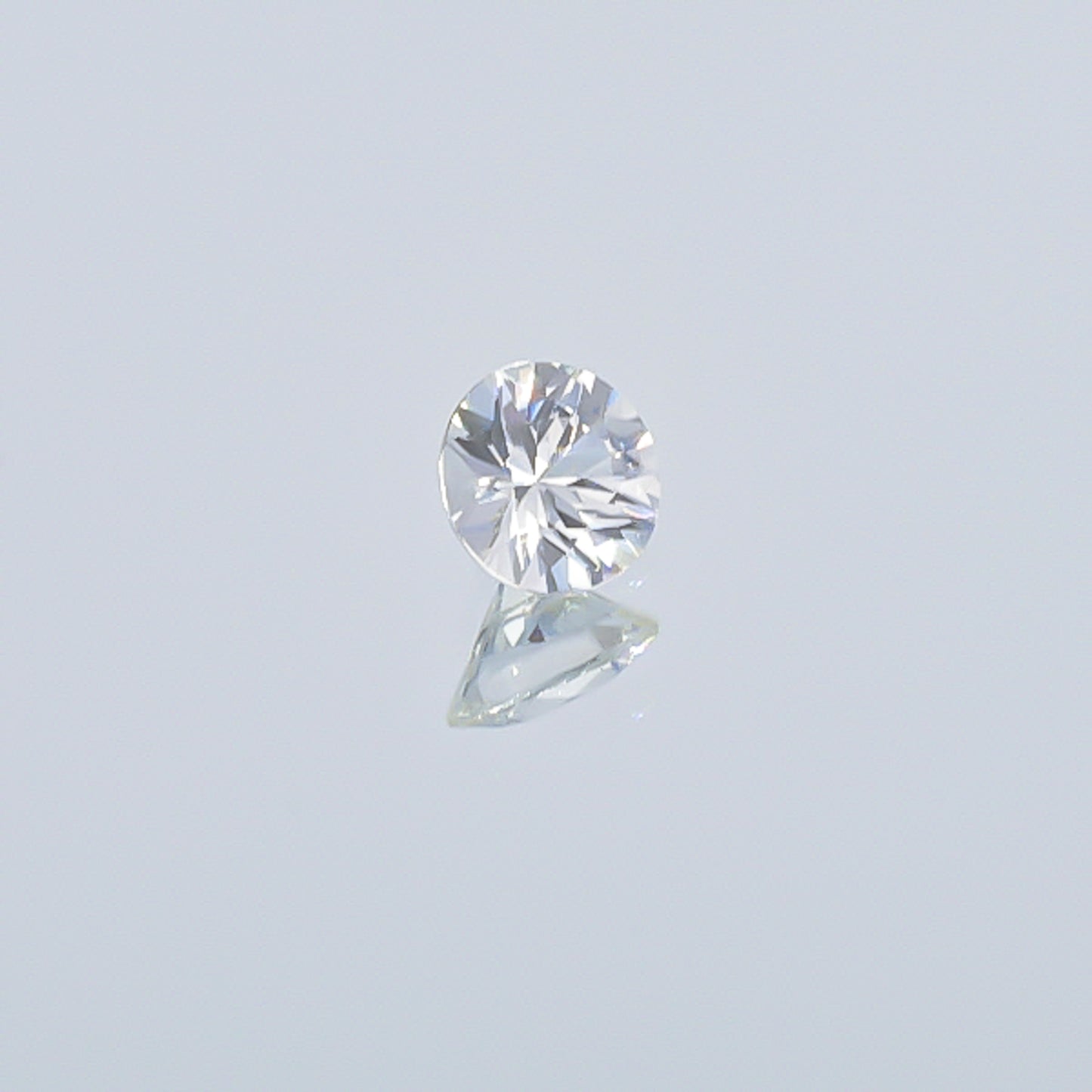 Natural Unheated White Sapphire 2.08 Carats With GIA Report